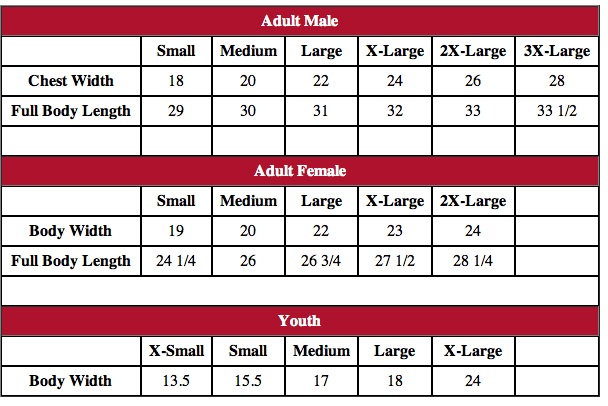 Youth Shirt Size Chart Hanes لم يسبق له مثيل الصور Tier3 Xyz